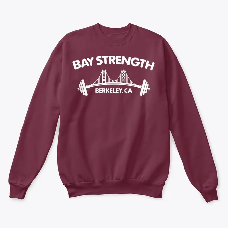 Bay Strength Apparel - White Print